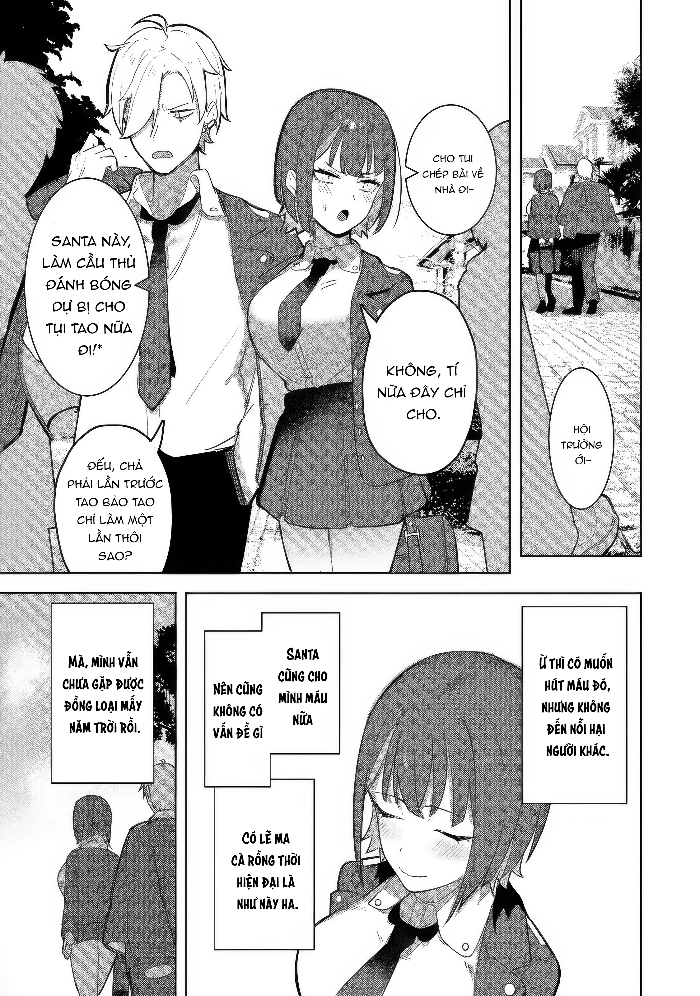 Kyuuketsuki-San Wa Chitoraretai Chapter 1 - Trang 3