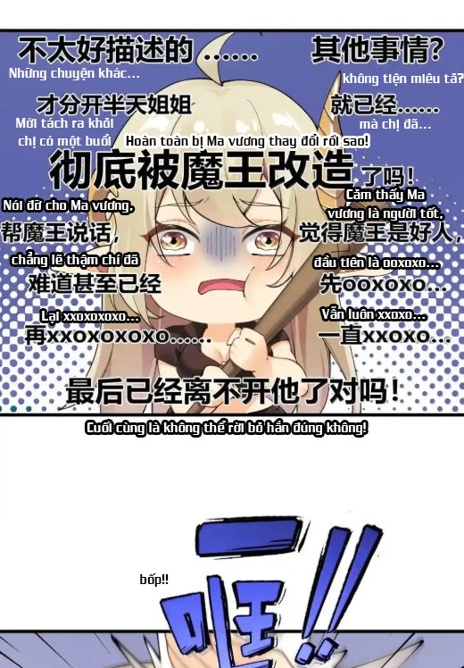 Thánh Nữ, Xin Hãy Dừng Ngay Những Trò Quái Đản Của Cô Đi!! Chapter 111 - Trang 3