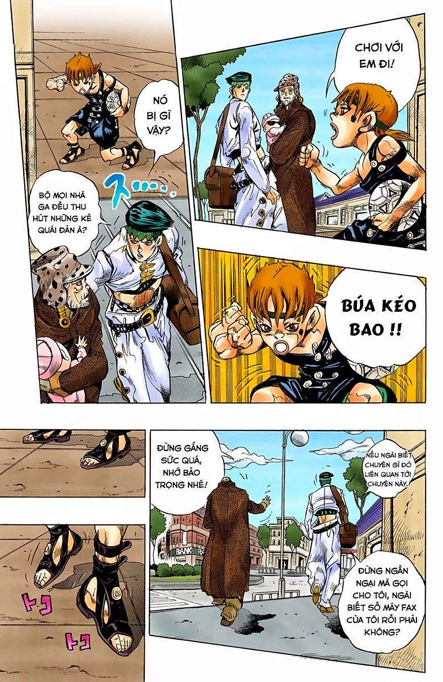 Jojo No Kimyou Na Bouken Chapter 371 - Next Chapter 372