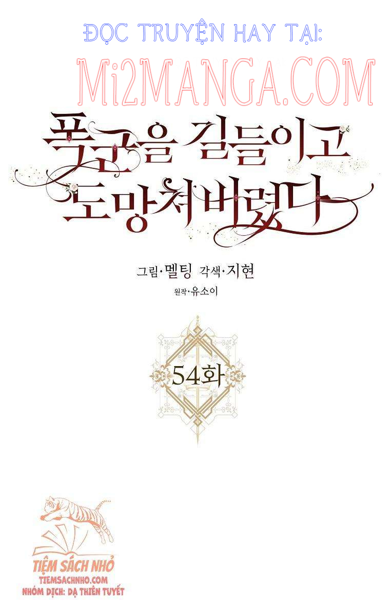 tôi đã thuần hóa một tên bạo chúa và chạy trốn Chapter 54.1 - Next Chapter 54.2