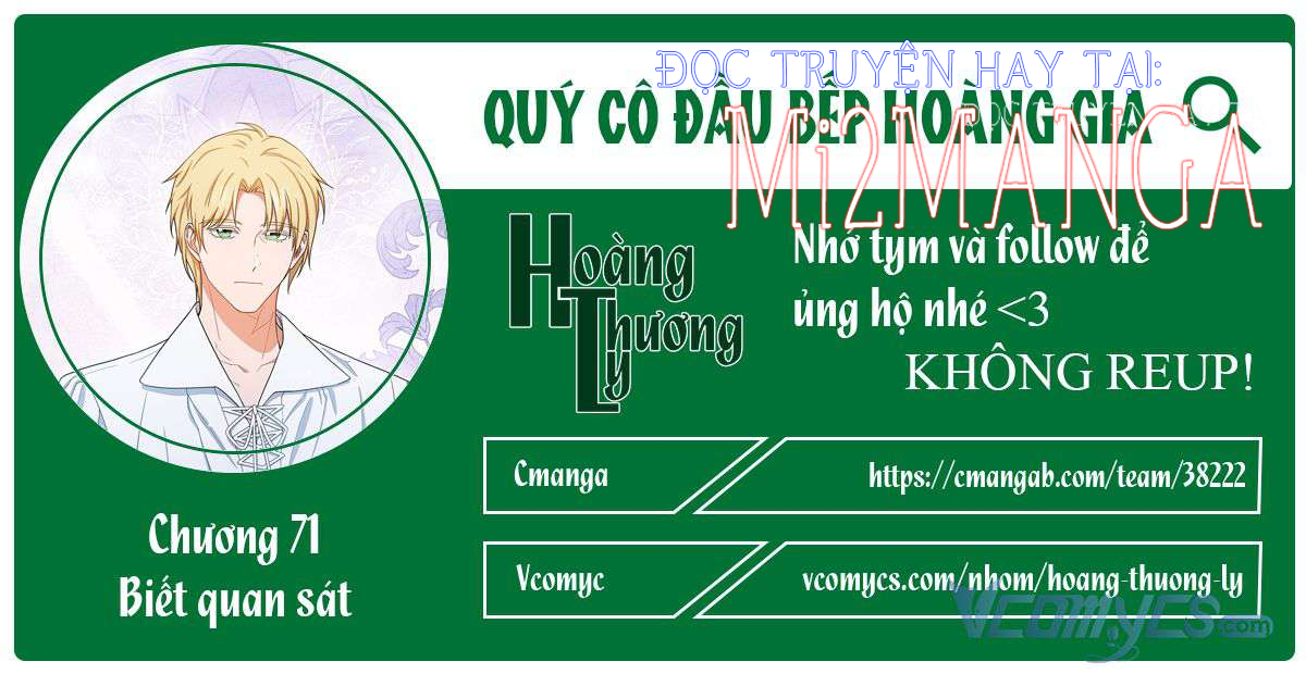 đầu bếp hoàng gia Chapter 71.1 - Next Chapter 71.2