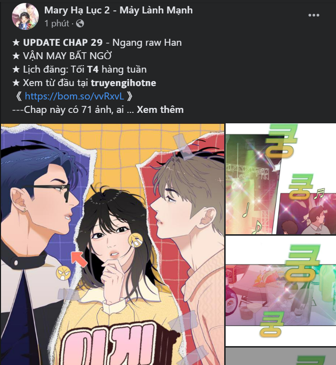 VẬN MAY BẤT NGỜ Chapter 29.2 - Trang 2