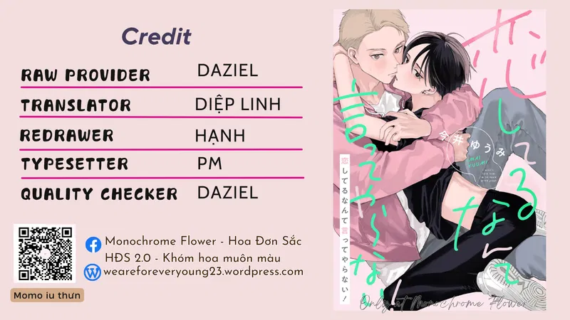 Đừng hòng tớ nói "thích cậu" Chapter 5 - Next 