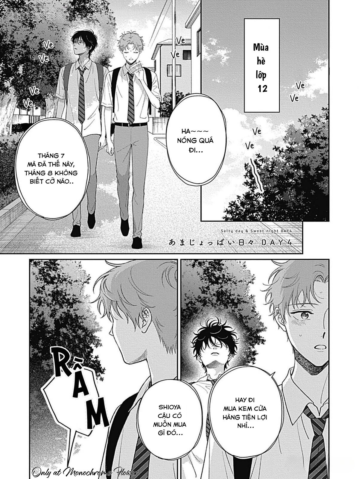 Ngày mặn - Đêm ngọt ngào Chapter 4 - Trang 2