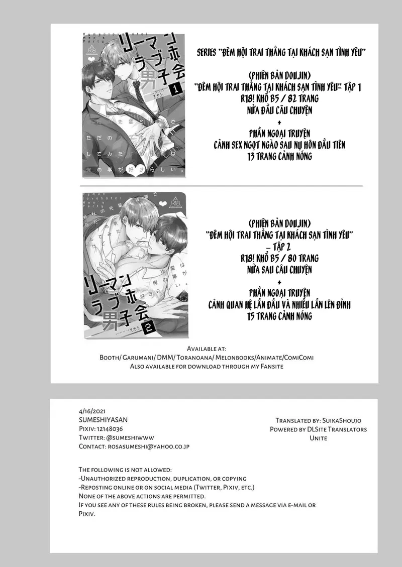 Dân Công Sở Và Những Đêm Tiệc Bí Mật Ở Khách Sạn Tình Yêu Chapter 7 - H - Trang 2