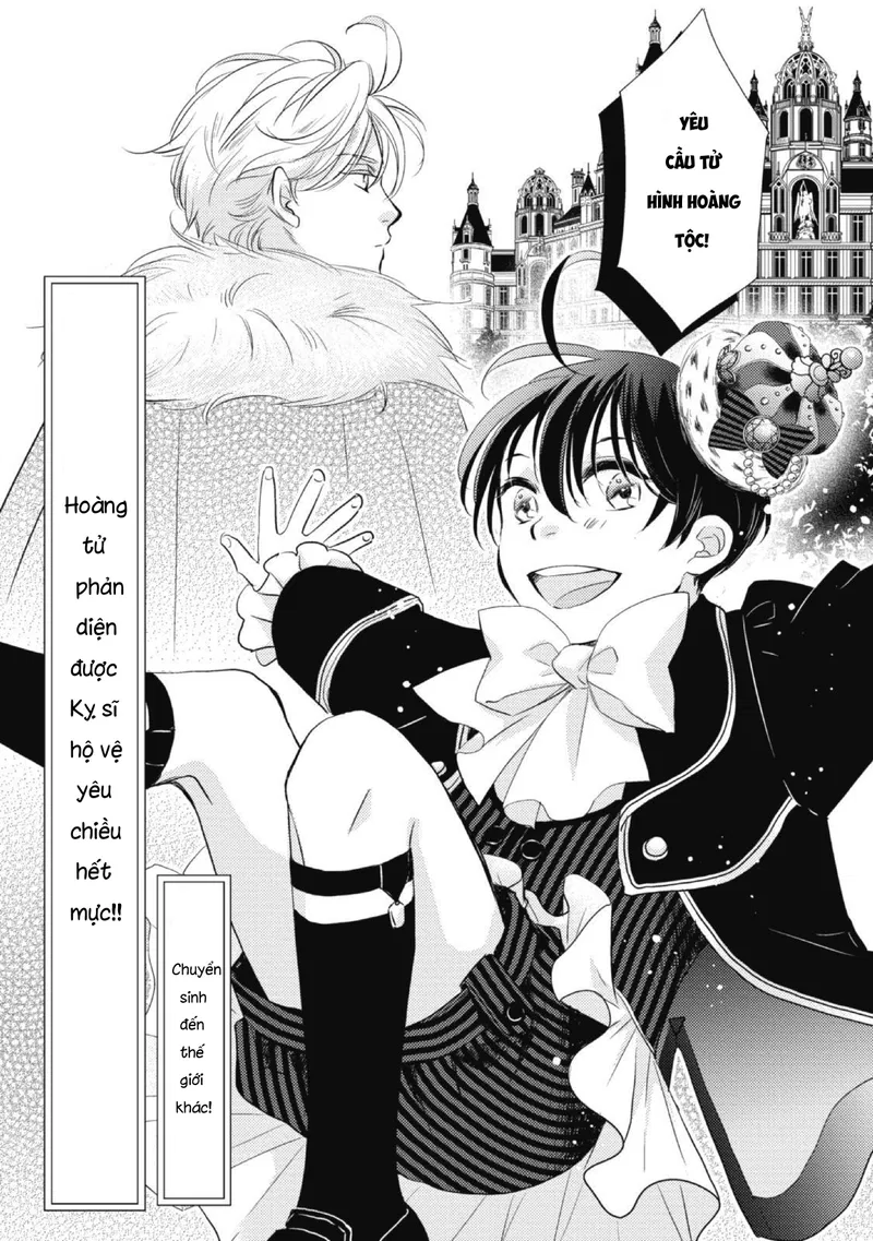 Chuyển Sinh Đến Dị Giới! Hoàng Tử Phản Diện Được Kỵ Sĩ Hộ Vệ Hết Mực Sủng Ái!! Chapter 1 - Trang 2