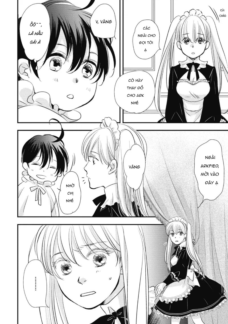 Chuyển Sinh Đến Dị Giới! Hoàng Tử Phản Diện Được Kỵ Sĩ Hộ Vệ Hết Mực Sủng Ái!! Chapter 1 - Trang 2