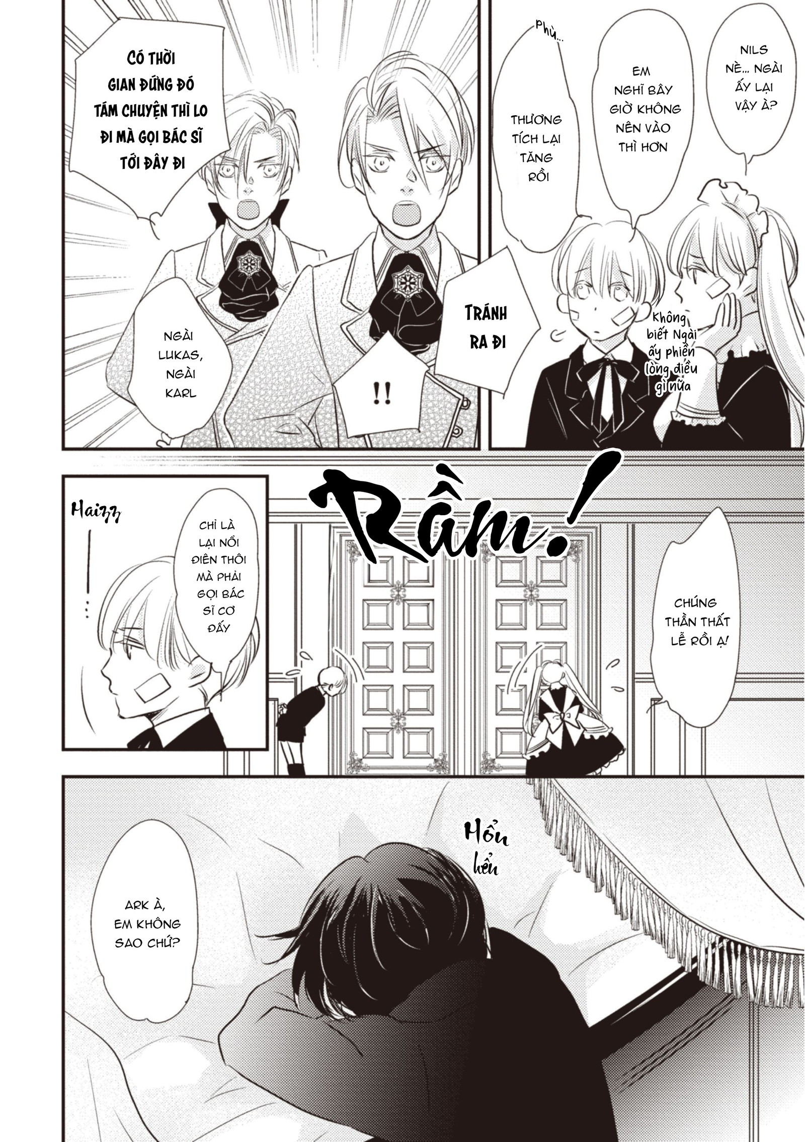 Chuyển Sinh Đến Dị Giới! Hoàng Tử Phản Diện Được Kỵ Sĩ Hộ Vệ Hết Mực Sủng Ái!! Chapter 10 - Trang 2