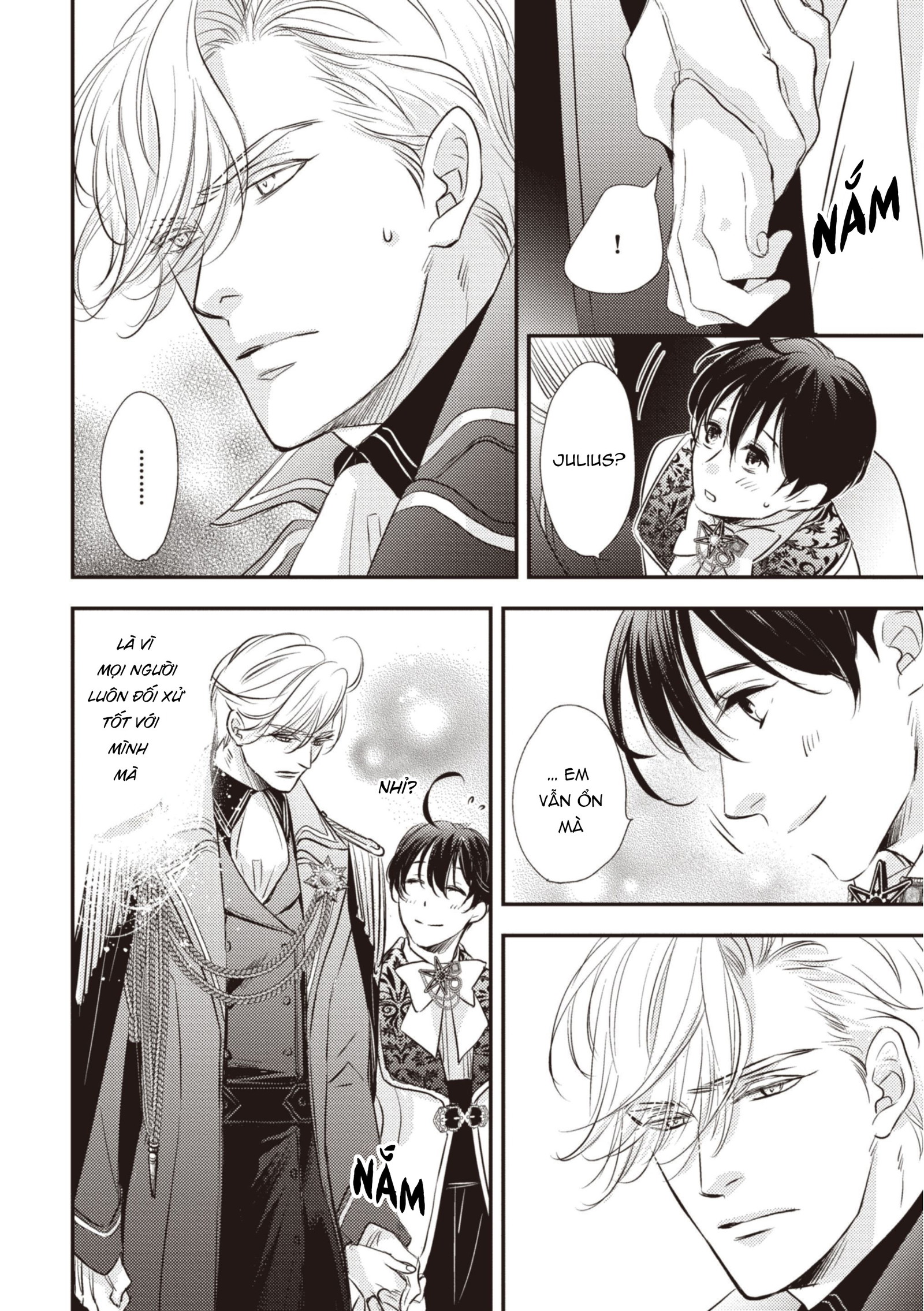 Chuyển Sinh Đến Dị Giới! Hoàng Tử Phản Diện Được Kỵ Sĩ Hộ Vệ Hết Mực Sủng Ái!! Chapter 10 - Trang 2