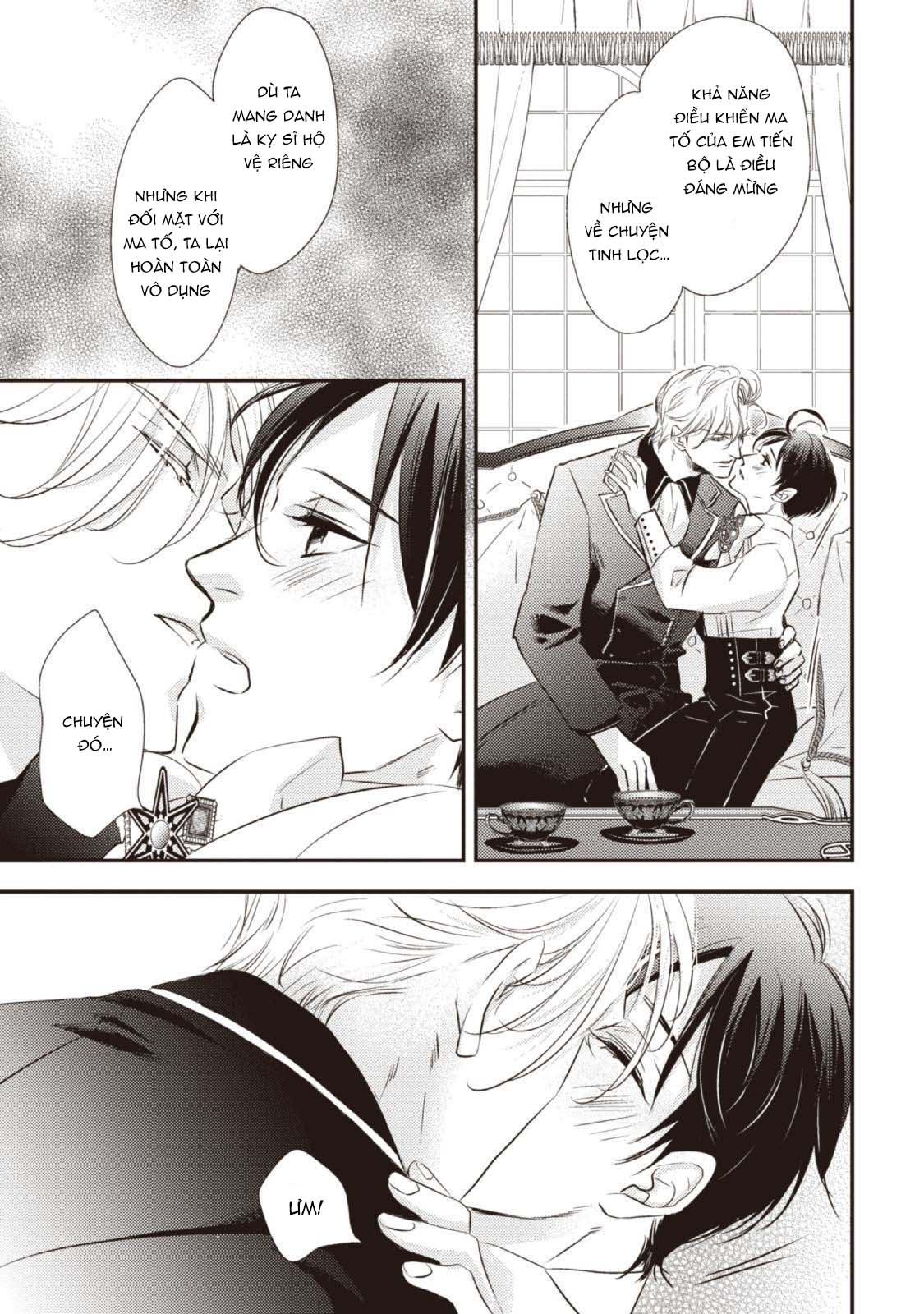 Chuyển Sinh Đến Dị Giới! Hoàng Tử Phản Diện Được Kỵ Sĩ Hộ Vệ Hết Mực Sủng Ái!! Chapter 11 - Trang 2