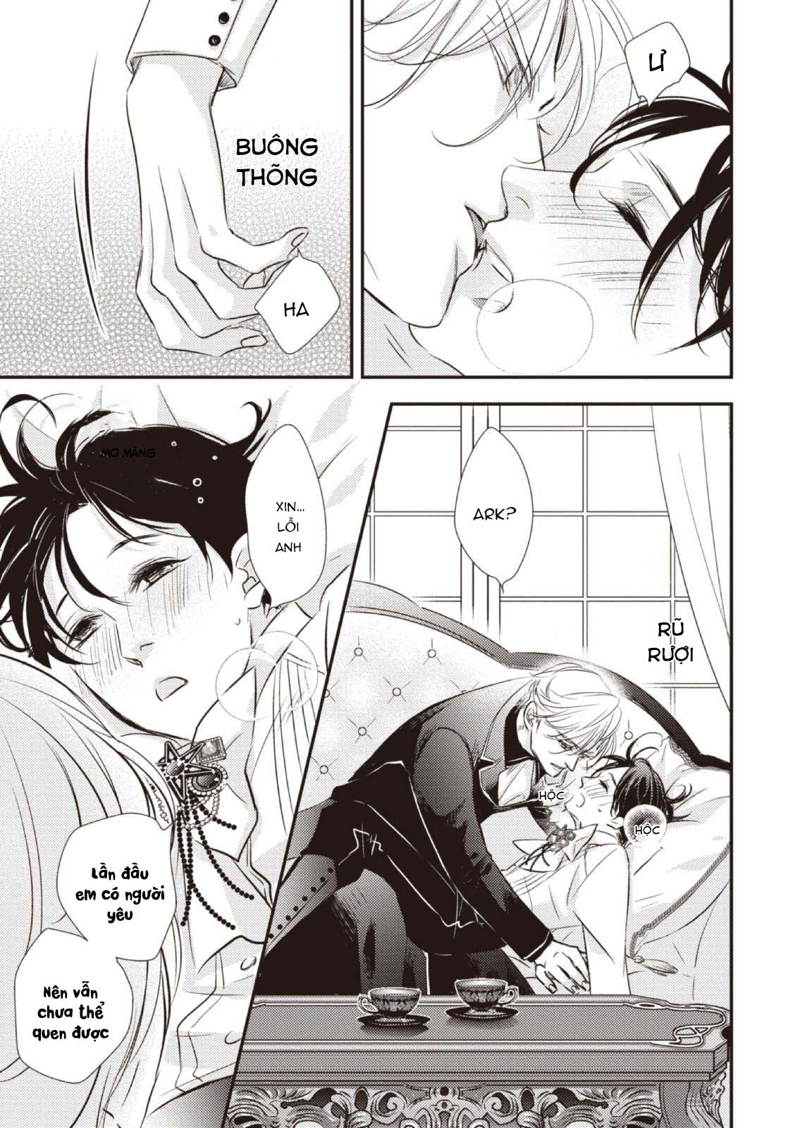 Chuyển Sinh Đến Dị Giới! Hoàng Tử Phản Diện Được Kỵ Sĩ Hộ Vệ Hết Mực Sủng Ái!! Chapter 11 - Trang 2