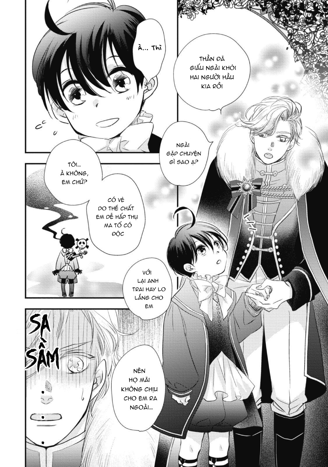 Chuyển Sinh Đến Dị Giới! Hoàng Tử Phản Diện Được Kỵ Sĩ Hộ Vệ Hết Mực Sủng Ái!! Chapter 2 - Trang 2