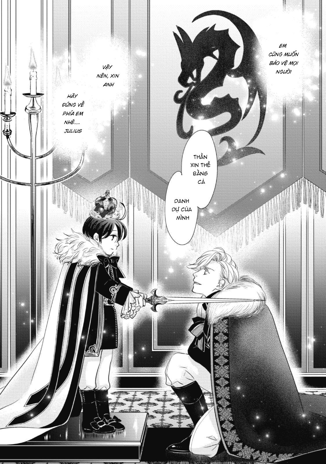 Chuyển Sinh Đến Dị Giới! Hoàng Tử Phản Diện Được Kỵ Sĩ Hộ Vệ Hết Mực Sủng Ái!! Chapter 2 - Trang 2