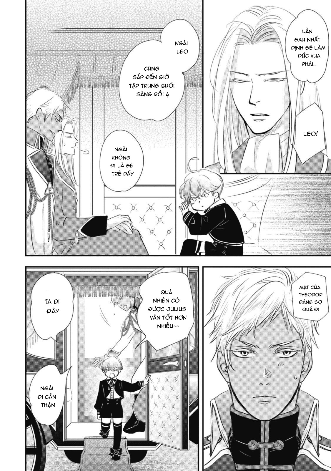 Chuyển Sinh Đến Dị Giới! Hoàng Tử Phản Diện Được Kỵ Sĩ Hộ Vệ Hết Mực Sủng Ái!! Chapter 3 - Trang 2