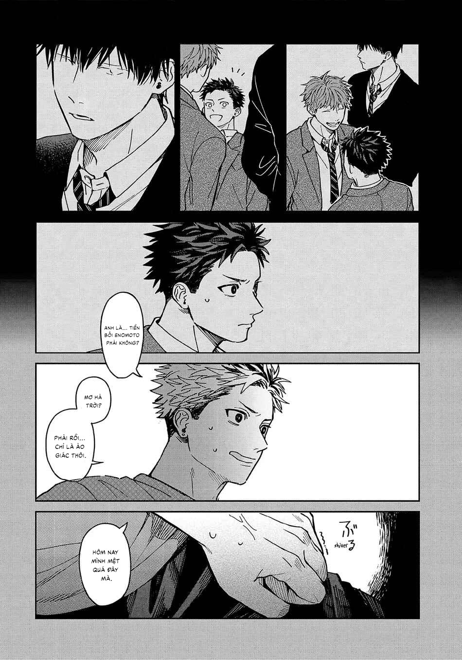 Tiền bối Enomoto không hề ngây thơ Chapter 1 - Trang 2