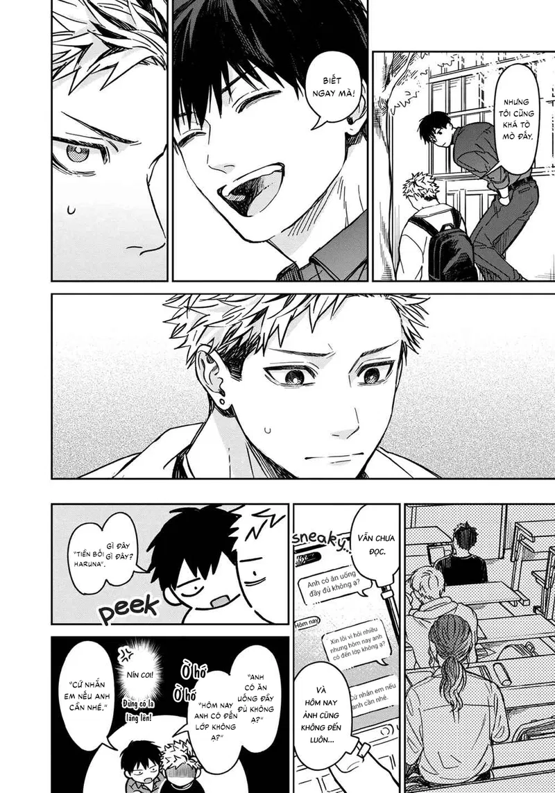 Tiền bối Enomoto không hề ngây thơ Chapter 2 - Next 