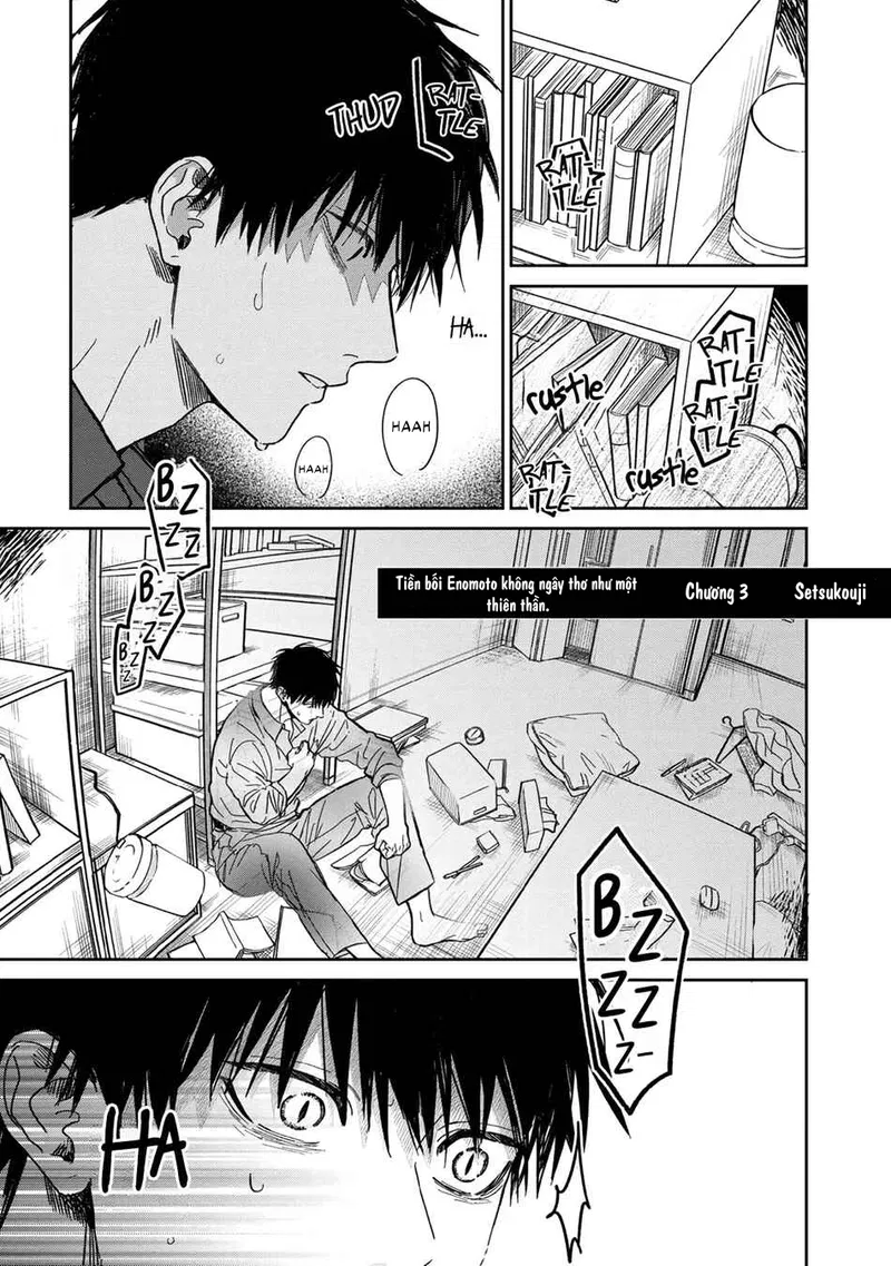 Tiền bối Enomoto không hề ngây thơ Chapter 3 - Trang 2