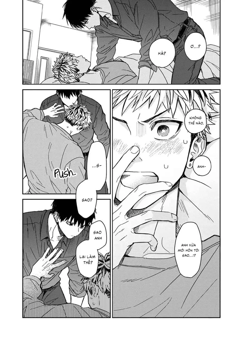 Tiền bối Enomoto không hề ngây thơ Chapter 3 - Trang 2