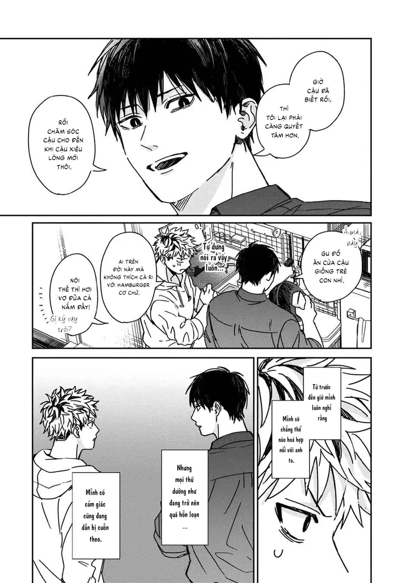 Tiền bối Enomoto không hề ngây thơ Chapter 3 - Trang 2