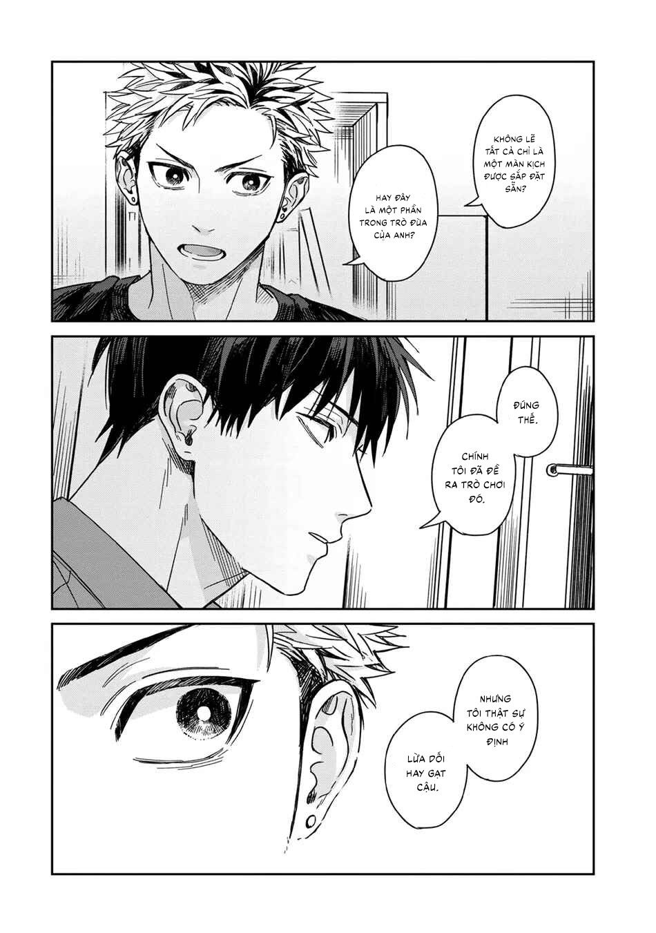 Tiền bối Enomoto không hề ngây thơ Chapter 3 - Trang 2