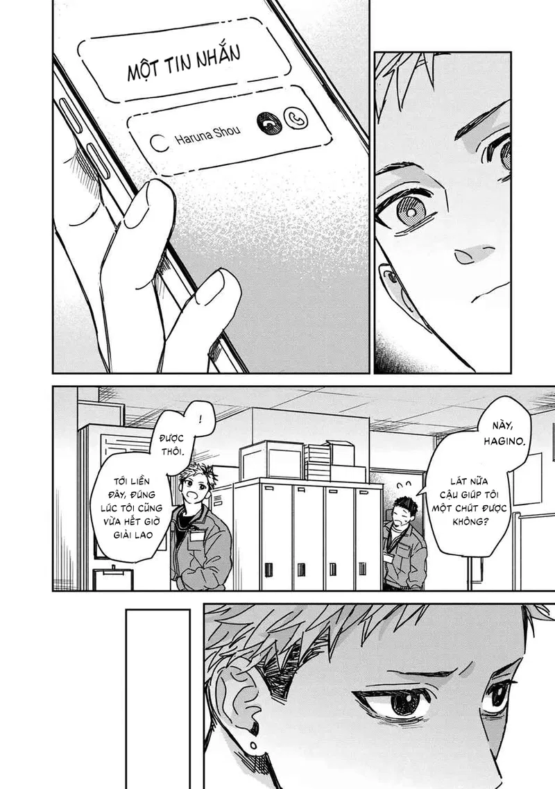 Tiền bối Enomoto không hề ngây thơ Chapter 3 - Trang 2