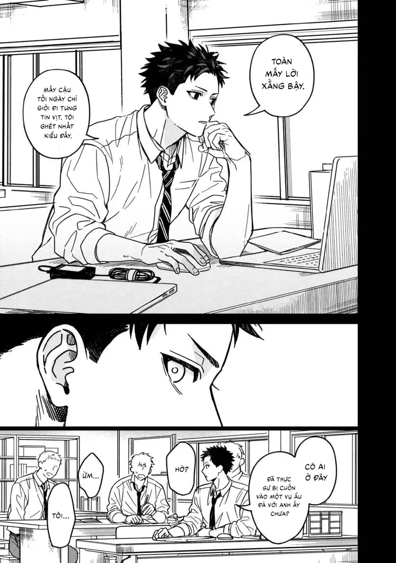 Tiền bối Enomoto không hề ngây thơ Chapter 4 - Trang 2