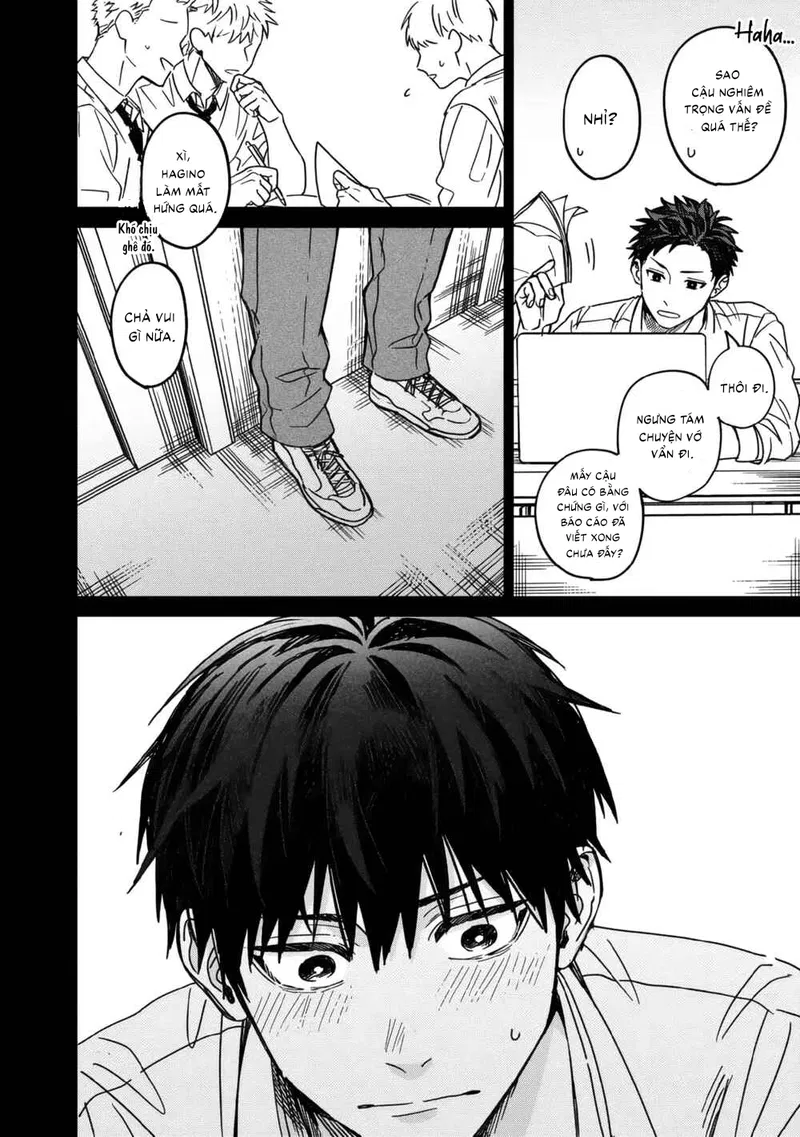 Tiền bối Enomoto không hề ngây thơ Chapter 4 - Trang 2