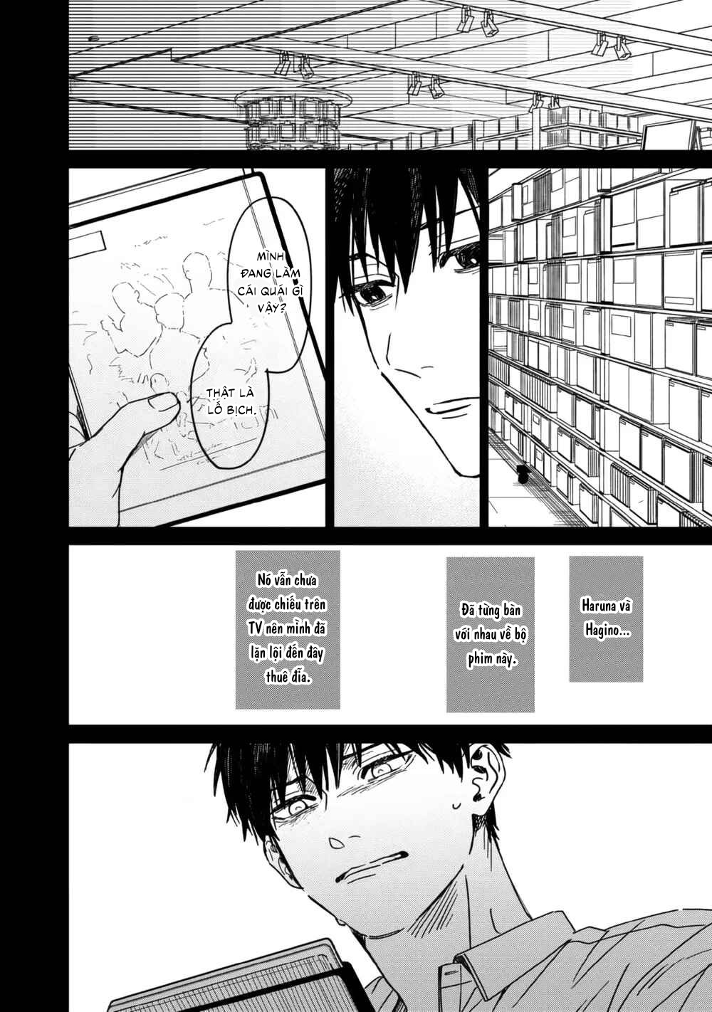 Tiền bối Enomoto không hề ngây thơ Chapter 4 - Trang 2