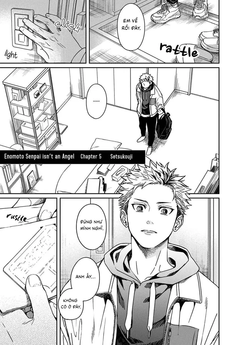 Tiền bối Enomoto không hề ngây thơ Chapter 6 - Trang 2