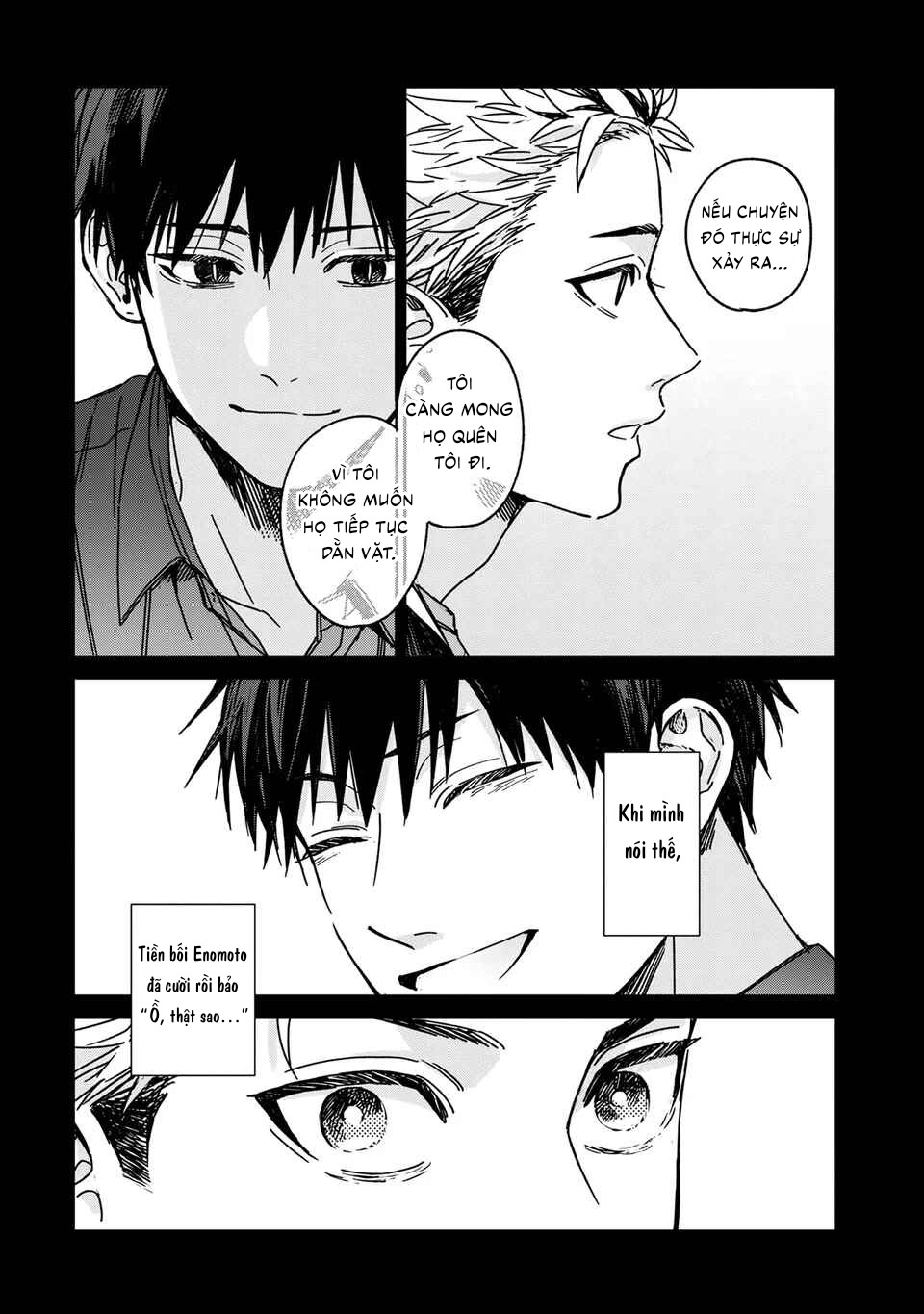 Tiền bối Enomoto không hề ngây thơ Chapter 6 - Trang 2