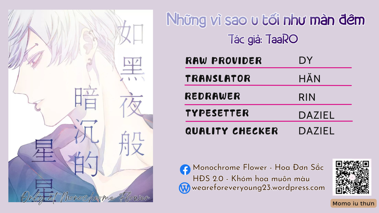 Những vì sao u tối như màn đêm Chapter 1 - Trang 2