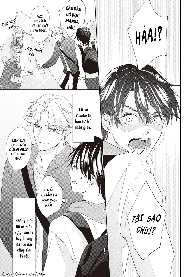 Chuyện là, hủ nam như tôi cứ bị cậu bạn thân từ nhỏ hướng ngoại "gạ gẫm" Chapter 1 - Trang 2