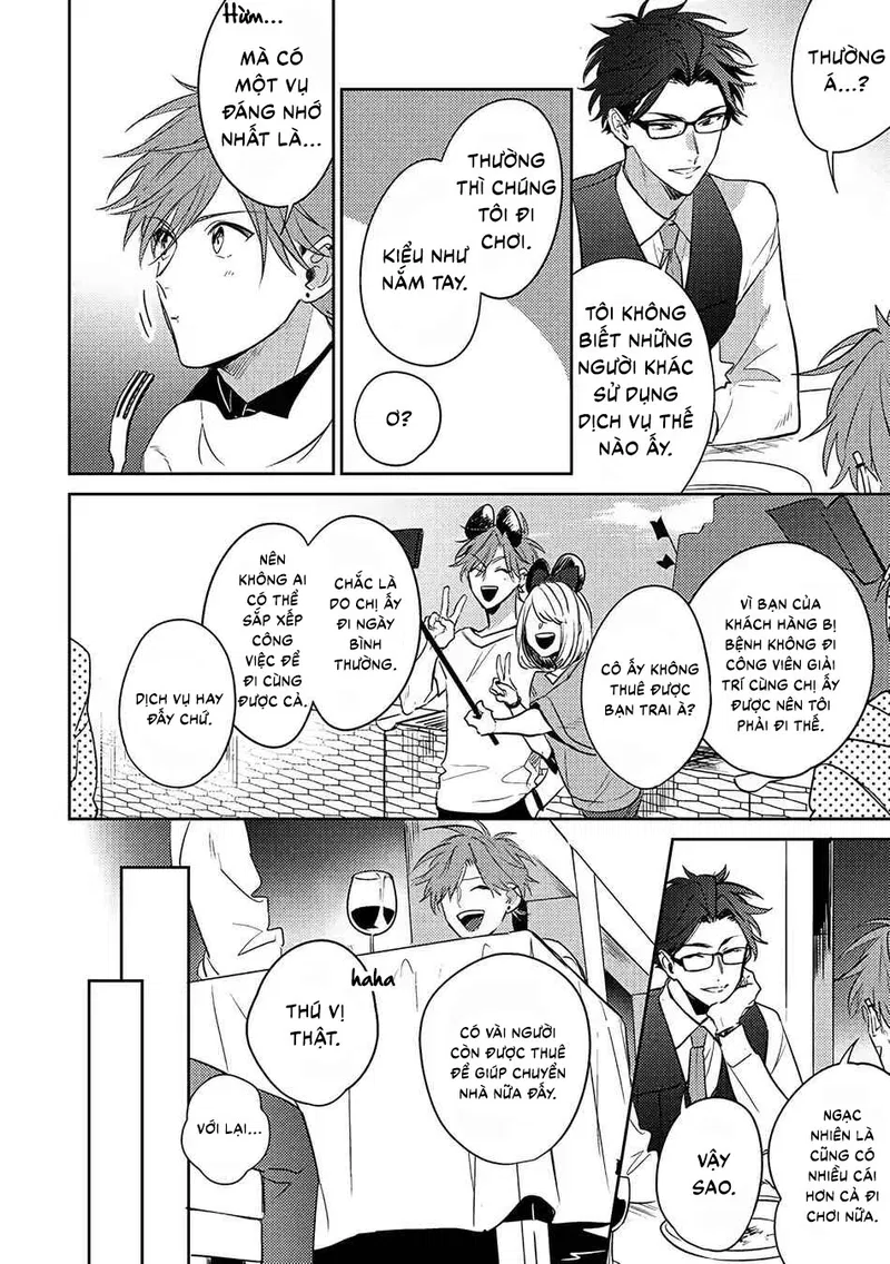 Dịch vụ bạn trai thuê Chapter 1 - Trang 2