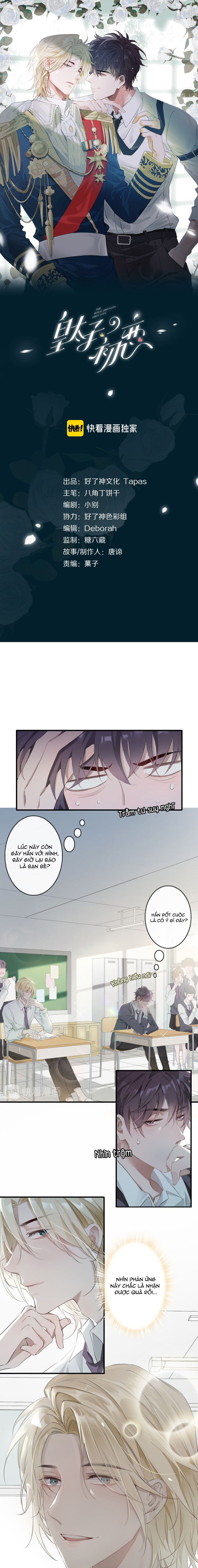 Tình Đầu Của Hoàng Thái Tử Chapter 3 - Next Chapter 4