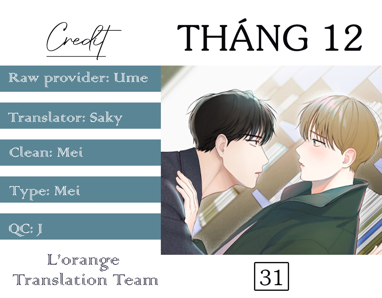 THÁNG 12 Chapter 31 - Next Chapter 32