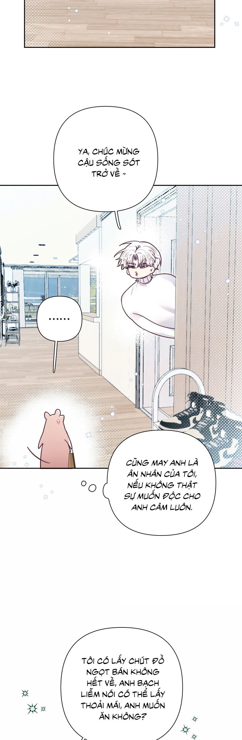 Sống Chung Cùng Kẻ Địch Trời Sinh Chapter 17 Choáy lắm nho~~~ - Trang 4