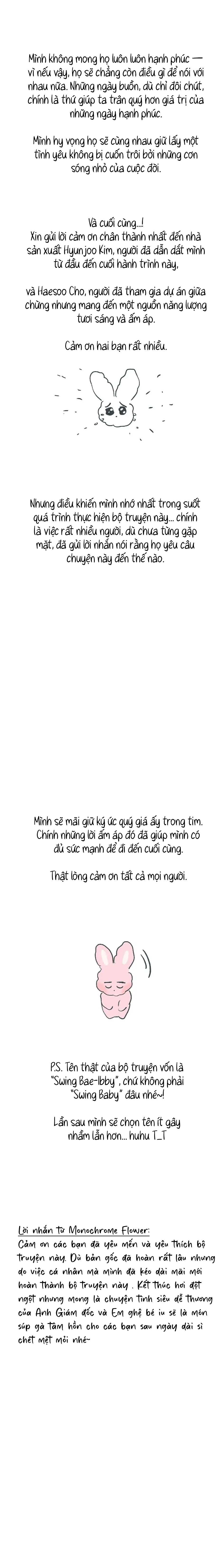 Swing Baby Lời kết - Trang 2