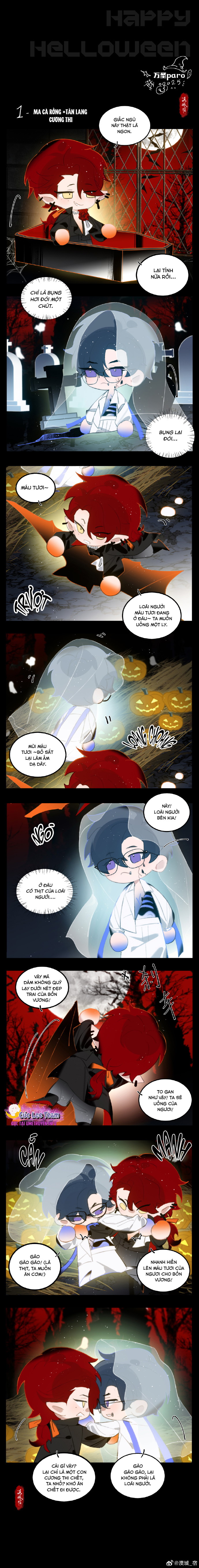 Quan Hệ Xâm Chiếm: Vườn Trường ABO Chapter 32 - halloween 1 - Trang 2