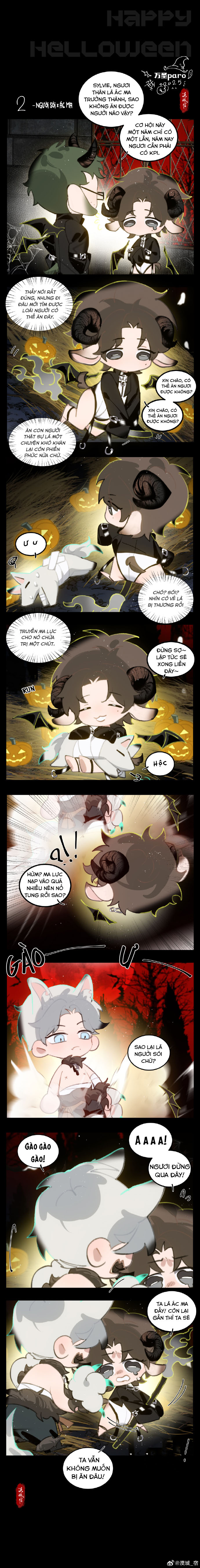 Quan Hệ Xâm Chiếm: Vườn Trường ABO Chapter 33 - halloween 2 - Trang 2