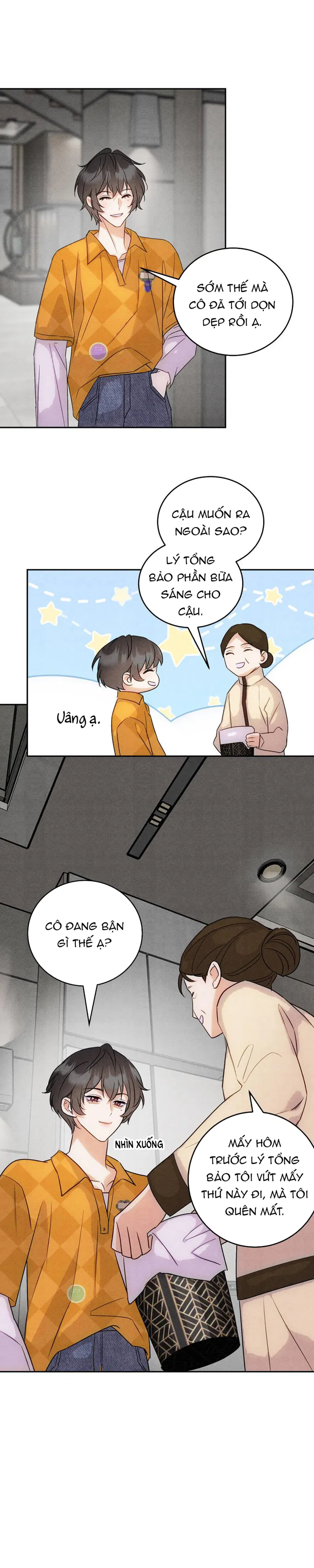 Xuyên Không Thành Con Ngỗng Vàng Của Lão Đại Alpha Chapter 17 - Next 