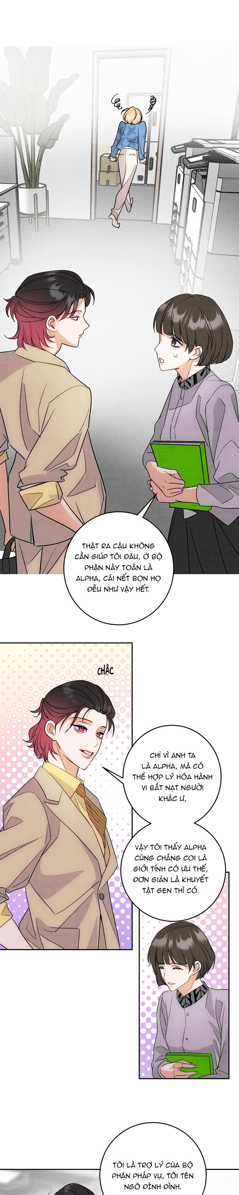 Xuyên Không Thành Con Ngỗng Vàng Của Lão Đại Alpha Chapter 23 - Trang 2