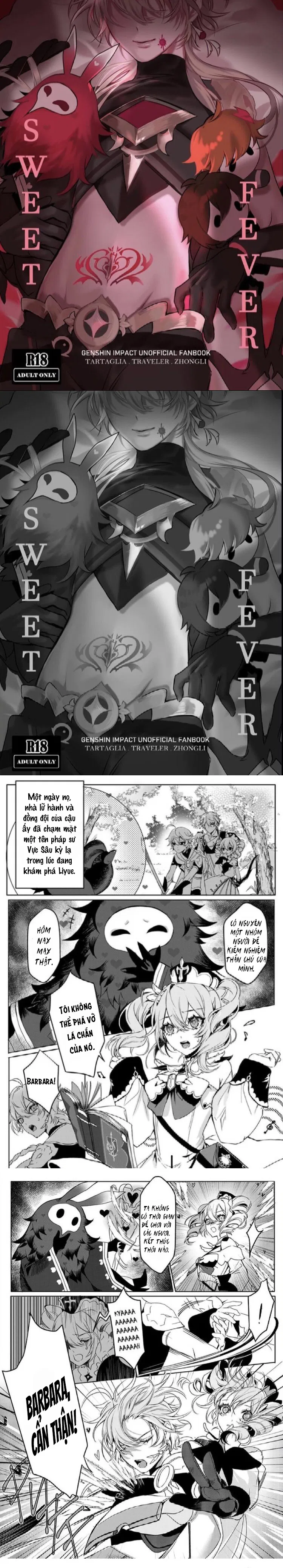 Tuyển Tập Honkai & Genshin Chapter 24 - Cơn sốt ngọt ngào - Next Chapter 25 - Sự trở lại của cơn sốt ngọt ngào