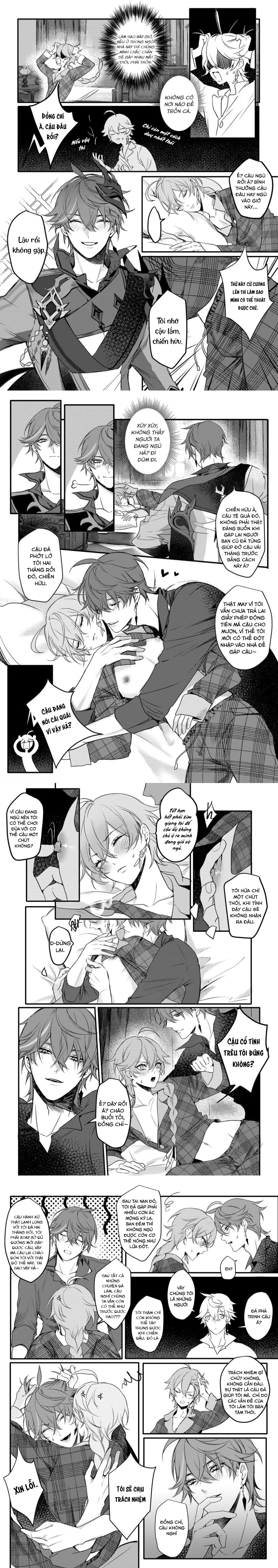 Tuyển Tập Honkai & Genshin Chapter 26 - Phương pháp điều trị cơn sốt ngọt ngào - Next Chapter 27 - Limerence