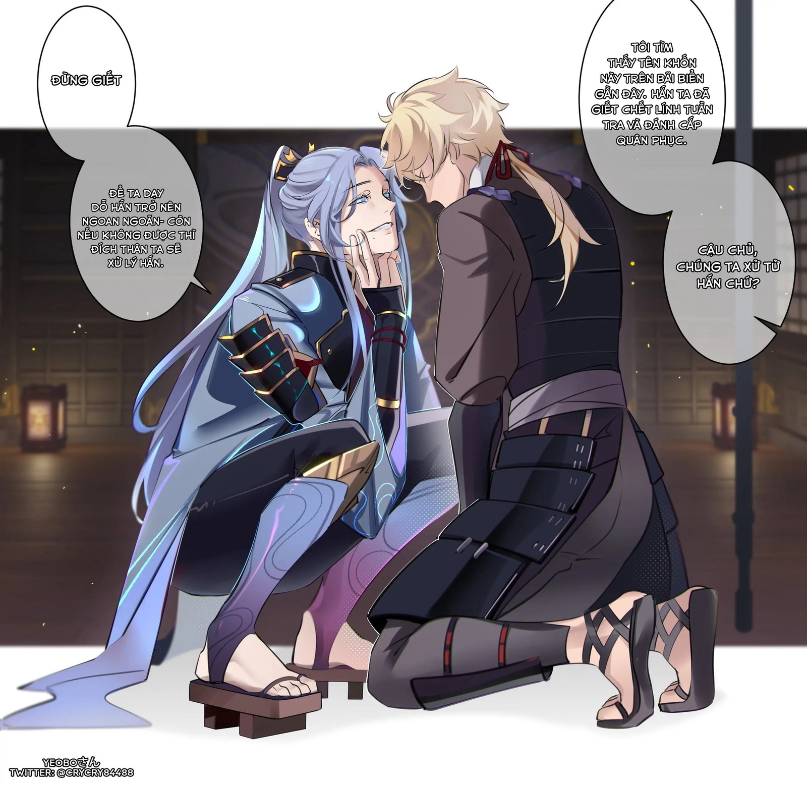 Tuyển Tập Honkai & Genshin Chapter 331- [Ayato x Thoma] Trêu Chọc - Next 