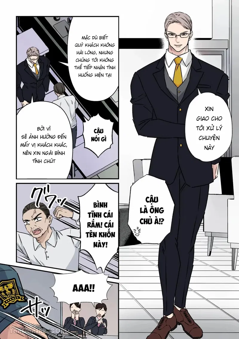 Các mẩu truyện ngắn sưu tầm (manga) Oneshot 10: MÀU KHÔNG CHE - Trang 2