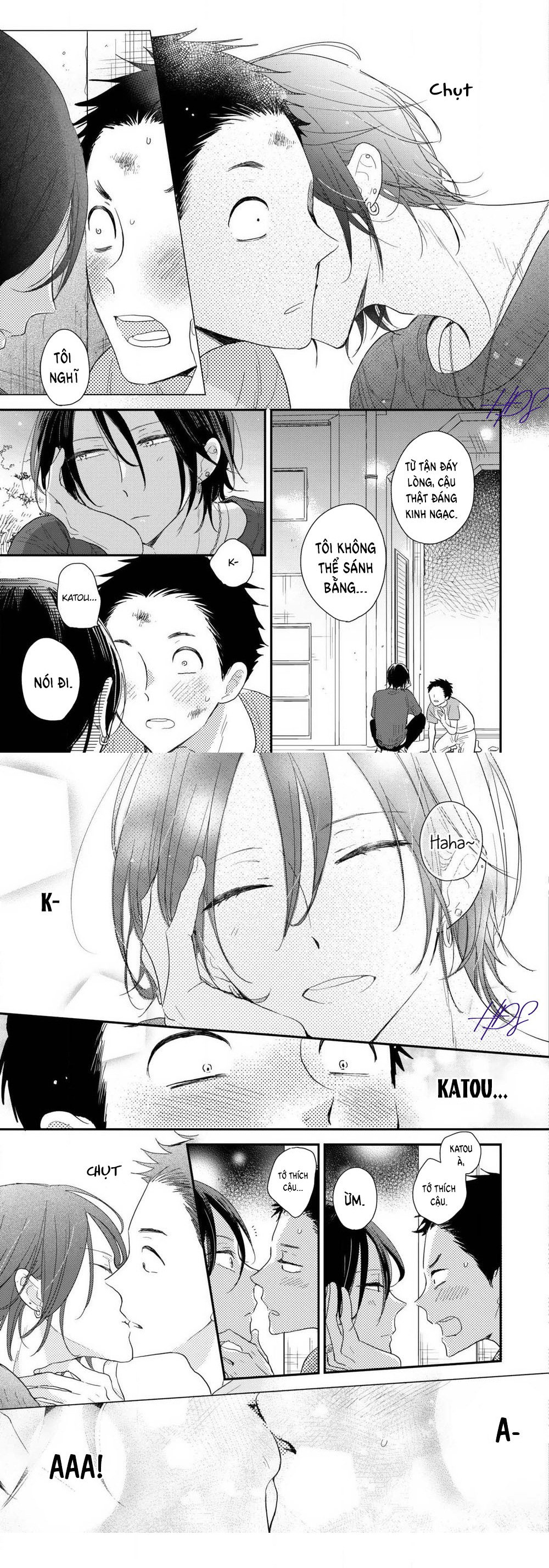 Katou-kun ngồi đằng sau tôi Chapter 2 - Trang 2
