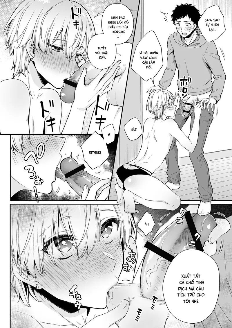 Hương Vị Tình Yêu Của Gã Cuồng Bắn Tinh & Anh Chàng Siêu Sung Chapter Oneshot H+++ - Next 