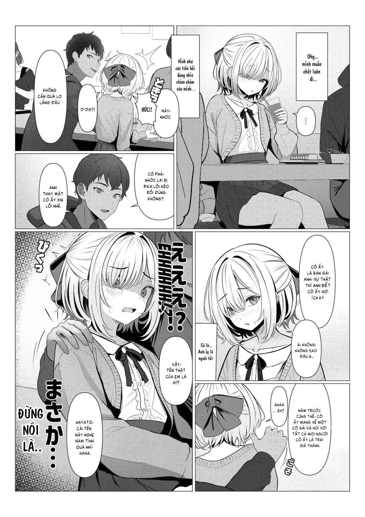 Hồ Sơ Nữ Hóa Của Bác Sĩ Hayato Chapter Oneshot H+++ - Trang 2