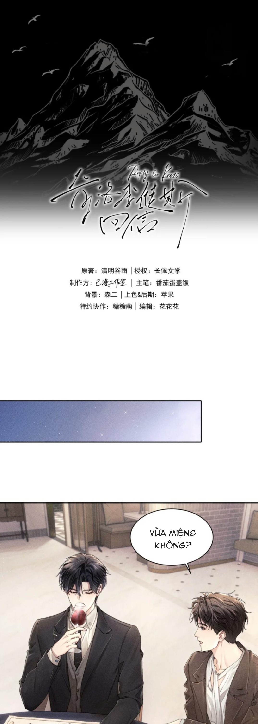 Lời Hồi Đáp Từ Keanu Reeves Chapter 3 - Trang 2