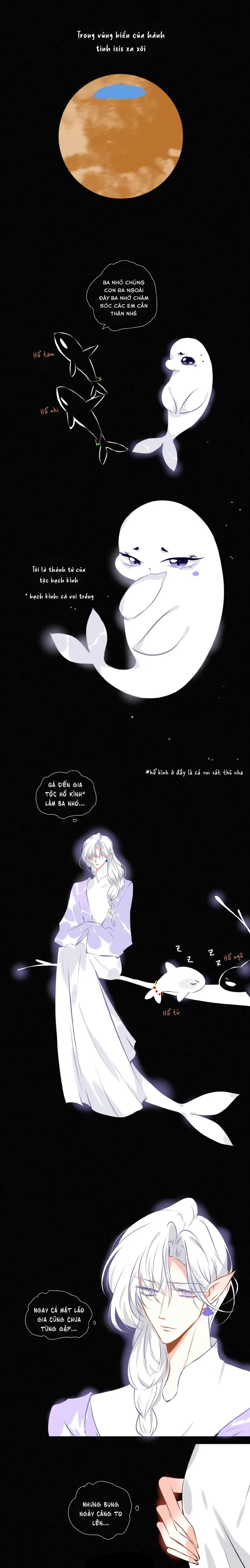 Ngươi cha bạch kình của chúng ta Chapter 1: Bụng to rồi - Trang 2